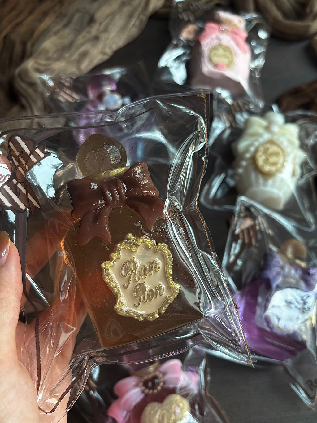 【Secret Parfumerie】말랑말랑 주물럭 장난감 블라인드 박스, 실리콘 소재, 스트레스 해소용 느린 복원 장난감