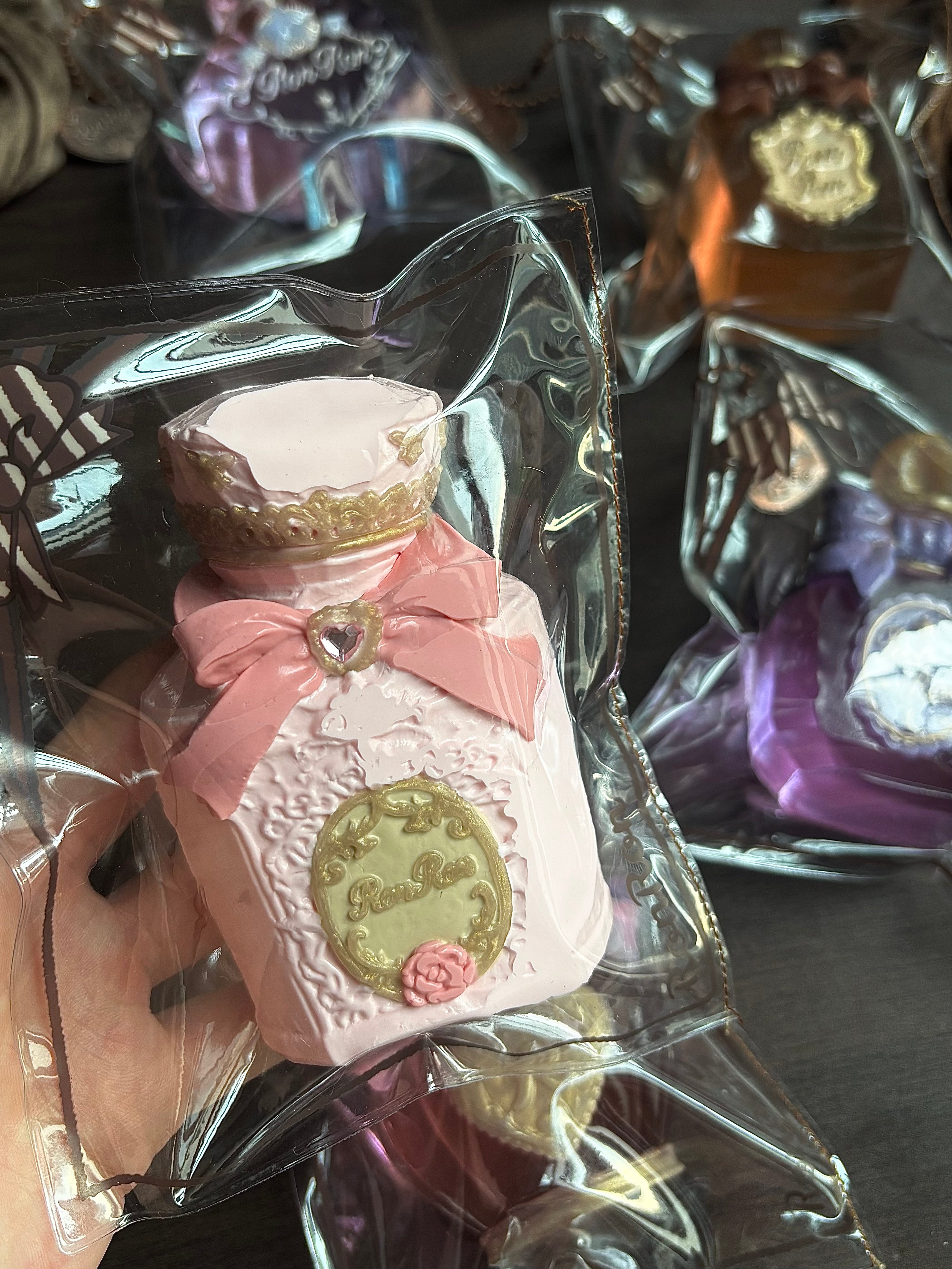 【Secret Parfumerie】말랑말랑 주물럭 장난감 블라인드 박스, 실리콘 소재, 스트레스 해소용 느린 복원 장난감