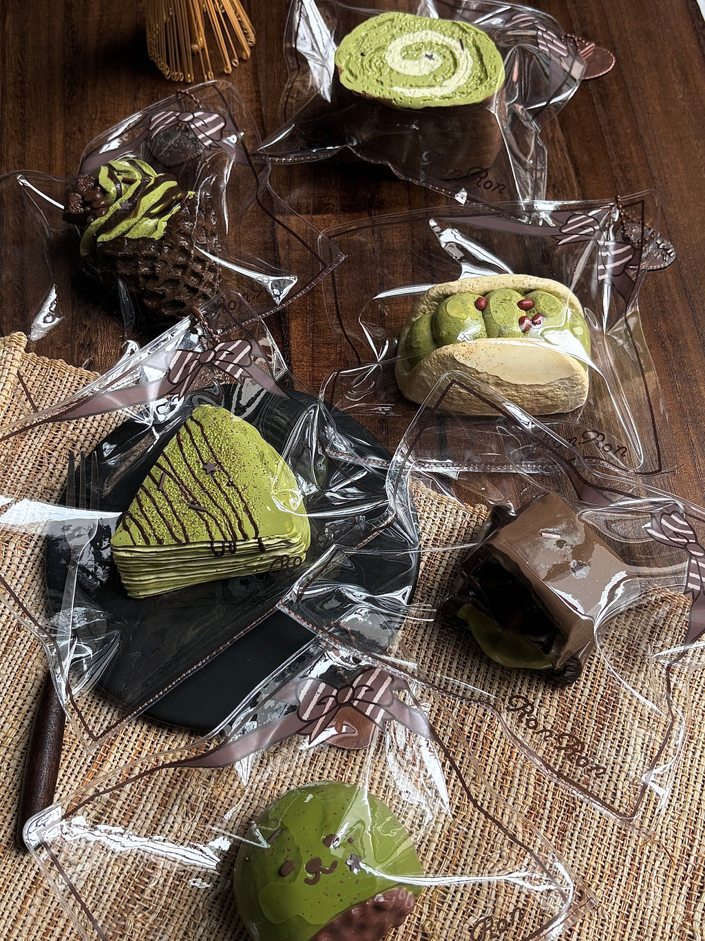 【Matcha Nap】Complete Set of 6 | Silicone Slow-Rising Squishy Toys