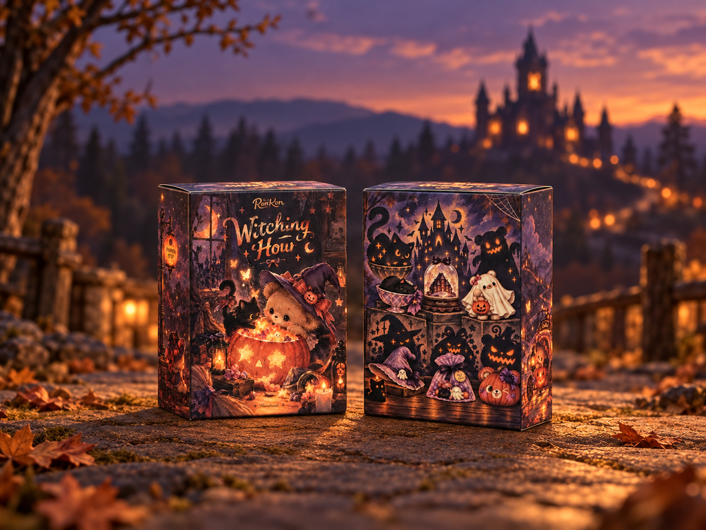 【Witching Hour】Adorable jouet anti-stress moelleux en silicone, boîte mystère, jouet relaxant à retour lent à la forme initiale