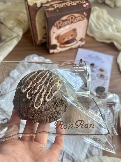 【RonRon】 チョコレートアフタヌーンティー 手作りもちもちブラインドボックス（アイスクリームボール・ベアクッキー・カラメルプリン・チョコとろみブロック・チョコマカロン・チョコカップケーキ） image 2