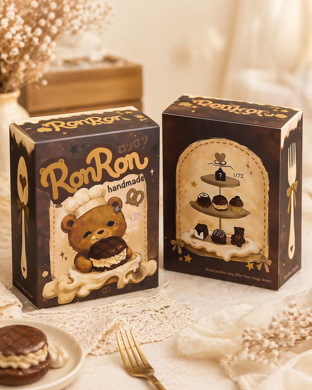 [Chocolate Afternoon Tea] Complete Set of 6 | Silicone Slow-Rising Squishy Toys