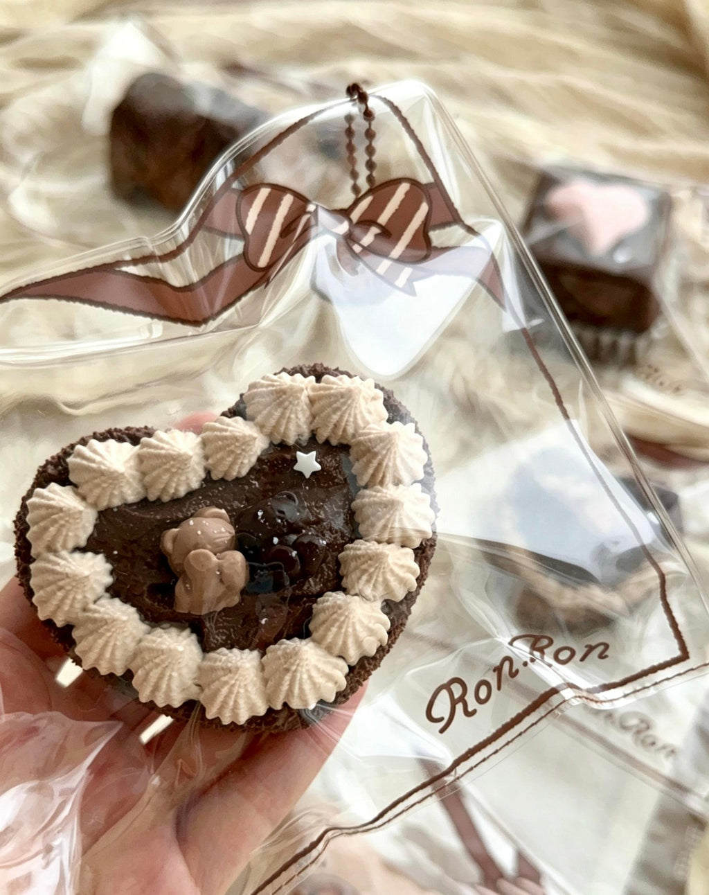 [chocolate love] Complete Set of 6 | Silicone Slow-Rising Squishy Toys